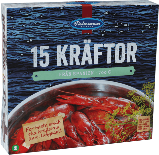 Kräftor 15st