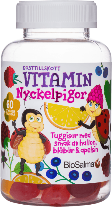 Kosttillskott multivitamin Nyckelpigor
