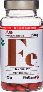 Kosttillskott Järn 25mg