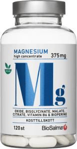 Kosttillskott Magn Magnesium 375mg