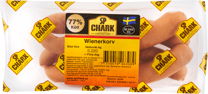 Wienerkorv 4-pack