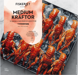 Kräftor Medium Turkiska