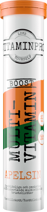 Boost Apelsin Multivitamin Brustablett