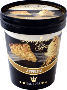 Gräddglass Äppelpaj