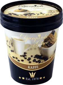 Gräddglass Kaffe
