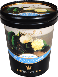 Laktosfri Madagaskisk Vaniljglass