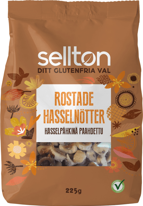 Hasselnötter Rostade