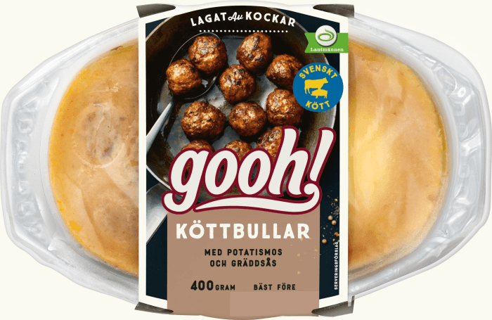 Köttbullar med Potatismos
