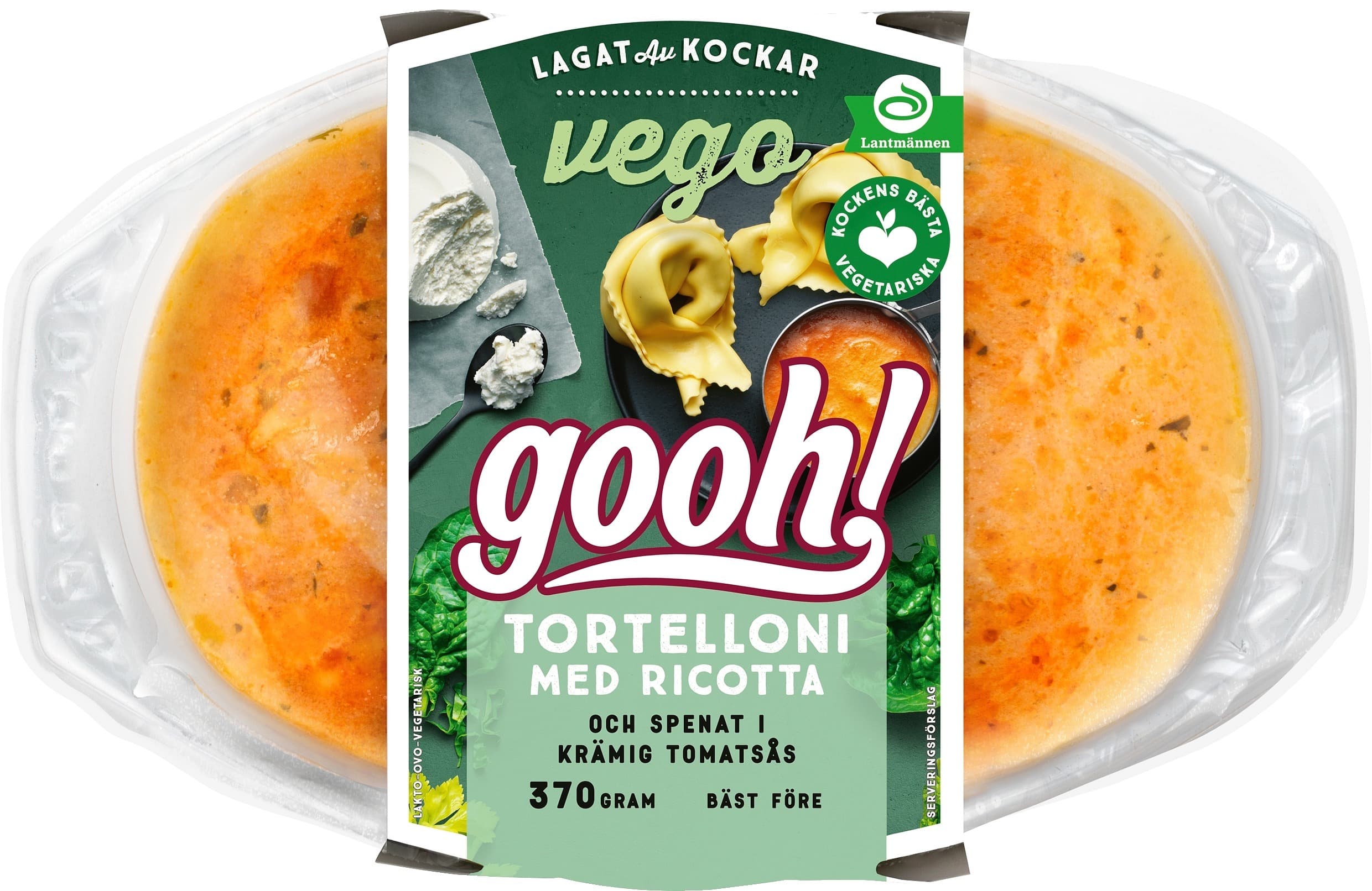 Tortelloni Ricotta & Spenat