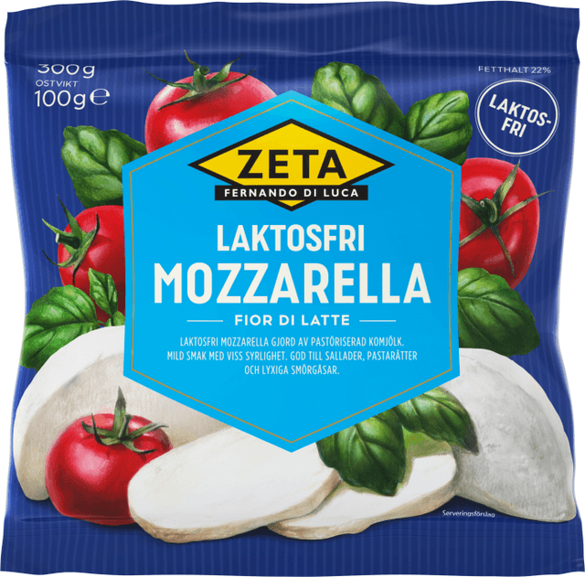 Mozzarella Laktosfri