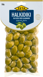 Halkidiki Oliver med Kärnor