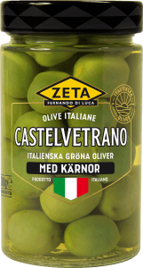 Castelvetrano Oliver med kärnor