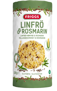 Riskakor Linfrö & rosmarin Glutenfri