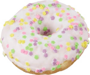 Minidonut White Multicolorflower