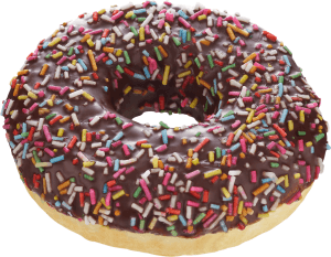 Donut Dark Color Sprinkles