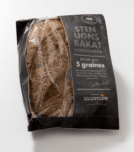 Buche Aux 5 Graines Stenugnsbakat Surdegsbröd