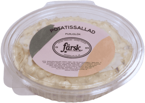 Potatissallad Purjolök