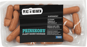 Prinskorv vegan