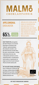 Choklad Apelsinskal 65% EKO