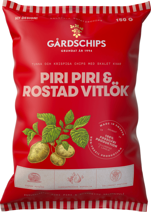 Chips Piri Piri & Rostad Vitlök