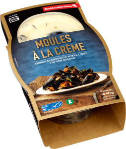 Moules à La Cremè