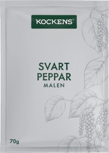 Svartpeppar malen