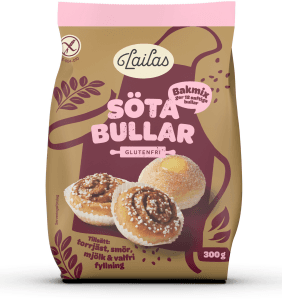 Bakmix Söta Bullar Glutenfri