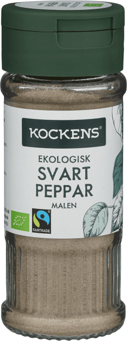 Svartpeppar Mald EKO Fairtrade