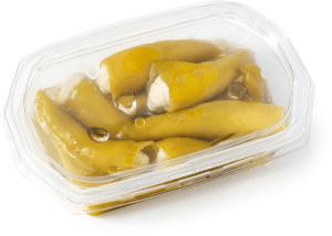 Green Peppers Fyllda Med Färskost