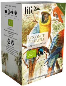 Te Grönt Kokos & Ananas EKO/Fairtrade