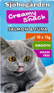 Creamy snack Salmon & tuna