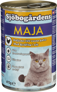 Kyckling Kattfoder Kattmat Vått