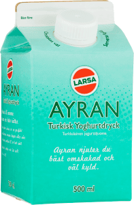 Yoghurtdryck Ayran Turkisk