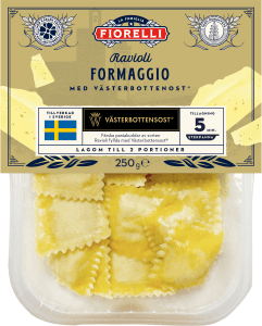 Pasta Ravioli med Västerbottensost Färsk