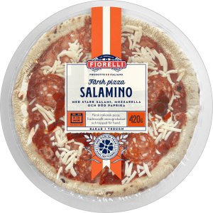 Pizza Salamino Färsk