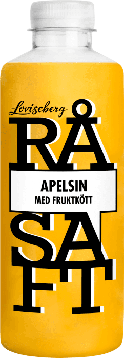 Kallpressad Juice Apelsin med Fruktkött