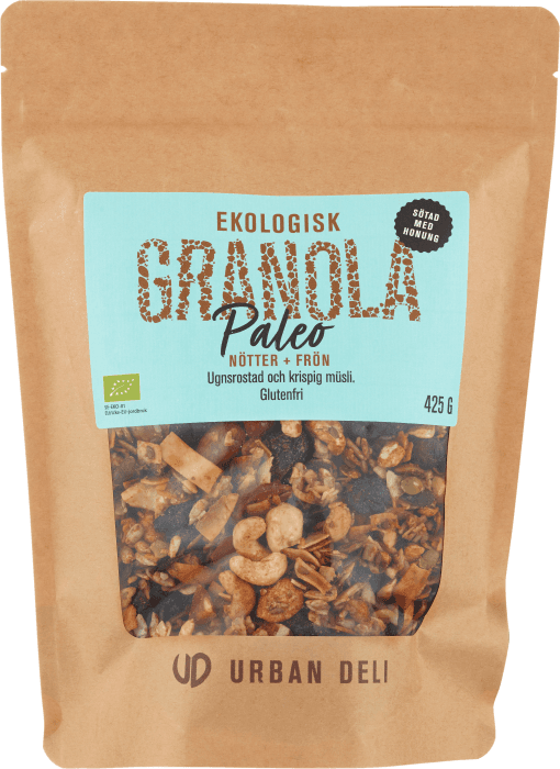 Granola Paleo Nötter & Frön Glutenfri EKO