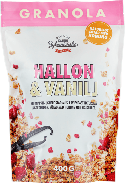 Granola Hallon & Vanilj