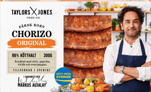 Färskkorv Chorizo Original 96% Kötthalt