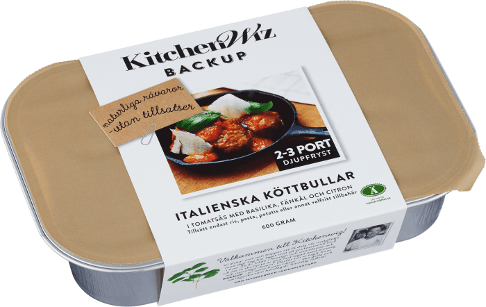Italienska Köttbullar Fryst