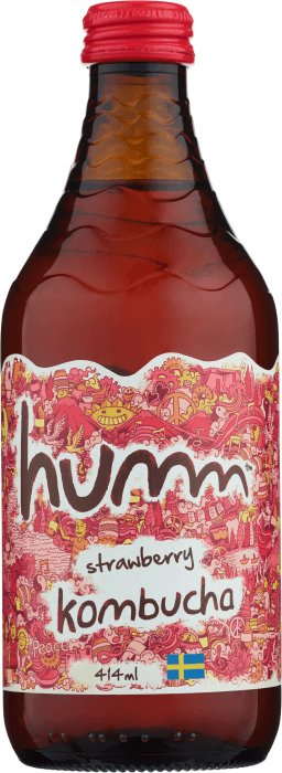 Kombucha Jordgubbe EKO