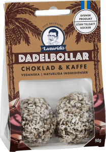 Dadelbollar Choklad & Kaffe