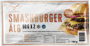 Älg Smashburgare