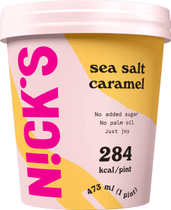 Glass Sea Salt Caramel Utan Tillsatt Socker
