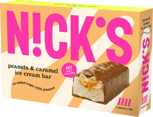 Glass Peanuts & Caramel 4-p