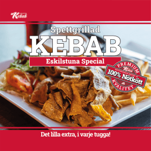 Kebab Premium Nöt Eskilstuna Kebabfabrik