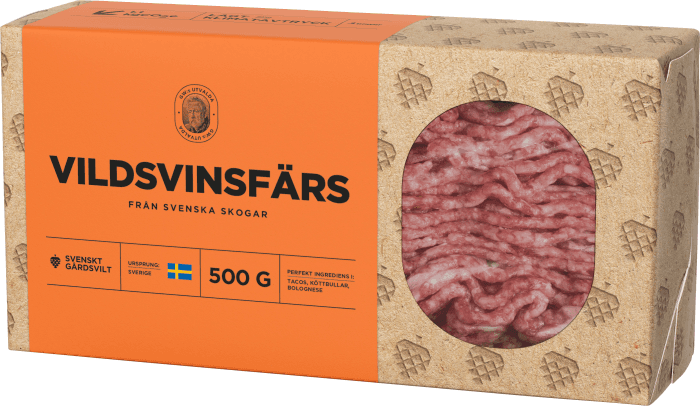 Vildsvinsfärs Fryst