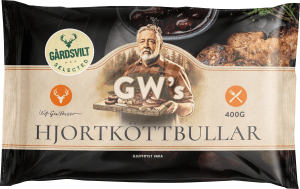 GW:s Hjortköttbullar Fryst