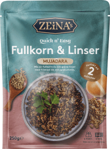 Mujadara Fullkorn & linser Quick N´ Easy