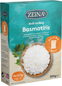 Basmatiris Boil-in-Bag 4x125g